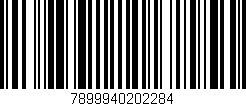 Código de barras (EAN, GTIN, SKU, ISBN): '7899940202284'
