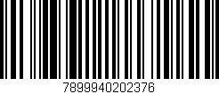 Código de barras (EAN, GTIN, SKU, ISBN): '7899940202376'