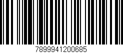Código de barras (EAN, GTIN, SKU, ISBN): '7899941200685'