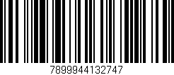 Código de barras (EAN, GTIN, SKU, ISBN): '7899944132747'