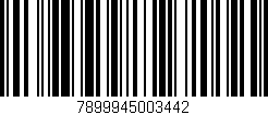 Código de barras (EAN, GTIN, SKU, ISBN): '7899945003442'