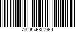 Código de barras (EAN, GTIN, SKU, ISBN): '7899946602668'