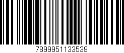 Código de barras (EAN, GTIN, SKU, ISBN): '7899951133539'