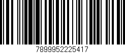 Código de barras (EAN, GTIN, SKU, ISBN): '7899952225417'