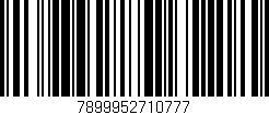 Código de barras (EAN, GTIN, SKU, ISBN): '7899952710777'