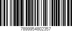 Código de barras (EAN, GTIN, SKU, ISBN): '7899954802357'