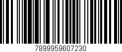 Código de barras (EAN, GTIN, SKU, ISBN): '7899959607230'