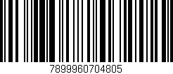Código de barras (EAN, GTIN, SKU, ISBN): '7899960704805'