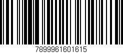 Código de barras (EAN, GTIN, SKU, ISBN): '7899961601615'