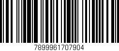 Código de barras (EAN, GTIN, SKU, ISBN): '7899961707904'
