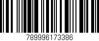 Código de barras (EAN, GTIN, SKU, ISBN): '789996173386'