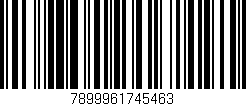 Código de barras (EAN, GTIN, SKU, ISBN): '7899961745463'