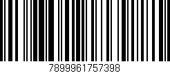 Código de barras (EAN, GTIN, SKU, ISBN): '7899961757398'