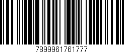 Código de barras (EAN, GTIN, SKU, ISBN): '7899961761777'