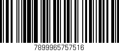 Código de barras (EAN, GTIN, SKU, ISBN): '7899965757516'