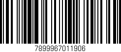 Código de barras (EAN, GTIN, SKU, ISBN): '7899967011906'