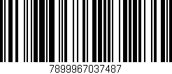Código de barras (EAN, GTIN, SKU, ISBN): '7899967037487'