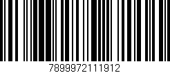 Código de barras (EAN, GTIN, SKU, ISBN): '7899972111912'