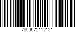 Código de barras (EAN, GTIN, SKU, ISBN): '7899972112131'