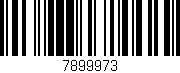 Código de barras (EAN, GTIN, SKU, ISBN): '7899973'