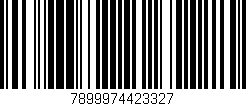 Código de barras (EAN, GTIN, SKU, ISBN): '7899974423327'