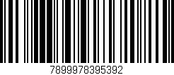 Código de barras (EAN, GTIN, SKU, ISBN): '7899978395392'
