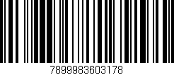 Código de barras (EAN, GTIN, SKU, ISBN): '7899983603178'
