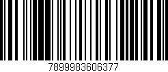Código de barras (EAN, GTIN, SKU, ISBN): '7899983606377'