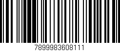 Código de barras (EAN, GTIN, SKU, ISBN): '7899983608111'