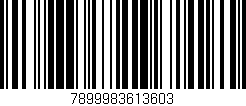 Código de barras (EAN, GTIN, SKU, ISBN): '7899983613603'