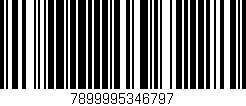 Código de barras (EAN, GTIN, SKU, ISBN): '7899995346797'
