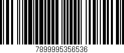 Código de barras (EAN, GTIN, SKU, ISBN): '7899995356536'