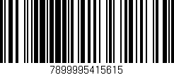Código de barras (EAN, GTIN, SKU, ISBN): '7899995415615'