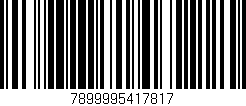 Código de barras (EAN, GTIN, SKU, ISBN): '7899995417817'