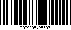 Código de barras (EAN, GTIN, SKU, ISBN): '7899995425607'