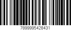 Código de barras (EAN, GTIN, SKU, ISBN): '7899995428431'