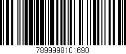 Código de barras (EAN, GTIN, SKU, ISBN): '7899998101690'