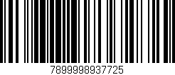 Código de barras (EAN, GTIN, SKU, ISBN): '7899998937725'