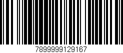 Código de barras (EAN, GTIN, SKU, ISBN): '7899999129167'