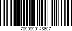 Código de barras (EAN, GTIN, SKU, ISBN): '7899999146607'