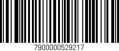 Código de barras (EAN, GTIN, SKU, ISBN): '7900000529217'