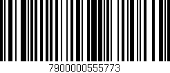 Código de barras (EAN, GTIN, SKU, ISBN): '7900000555773'