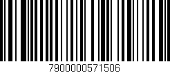 Código de barras (EAN, GTIN, SKU, ISBN): '7900000571506'