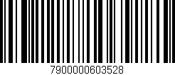 Código de barras (EAN, GTIN, SKU, ISBN): '7900000603528'