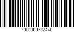 Código de barras (EAN, GTIN, SKU, ISBN): '7900000732440'