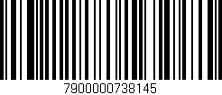 Código de barras (EAN, GTIN, SKU, ISBN): '7900000738145'