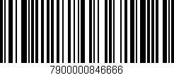 Código de barras (EAN, GTIN, SKU, ISBN): '7900000846666'