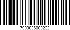 Código de barras (EAN, GTIN, SKU, ISBN): '7900036808232'