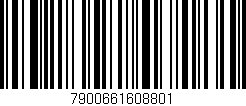 Código de barras (EAN, GTIN, SKU, ISBN): '7900661608801'