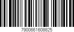 Código de barras (EAN, GTIN, SKU, ISBN): '7900661608825'
